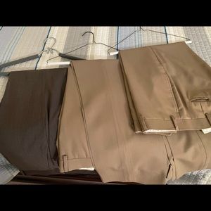 Men’s Dress Pants. 3 pair. Great Condition.